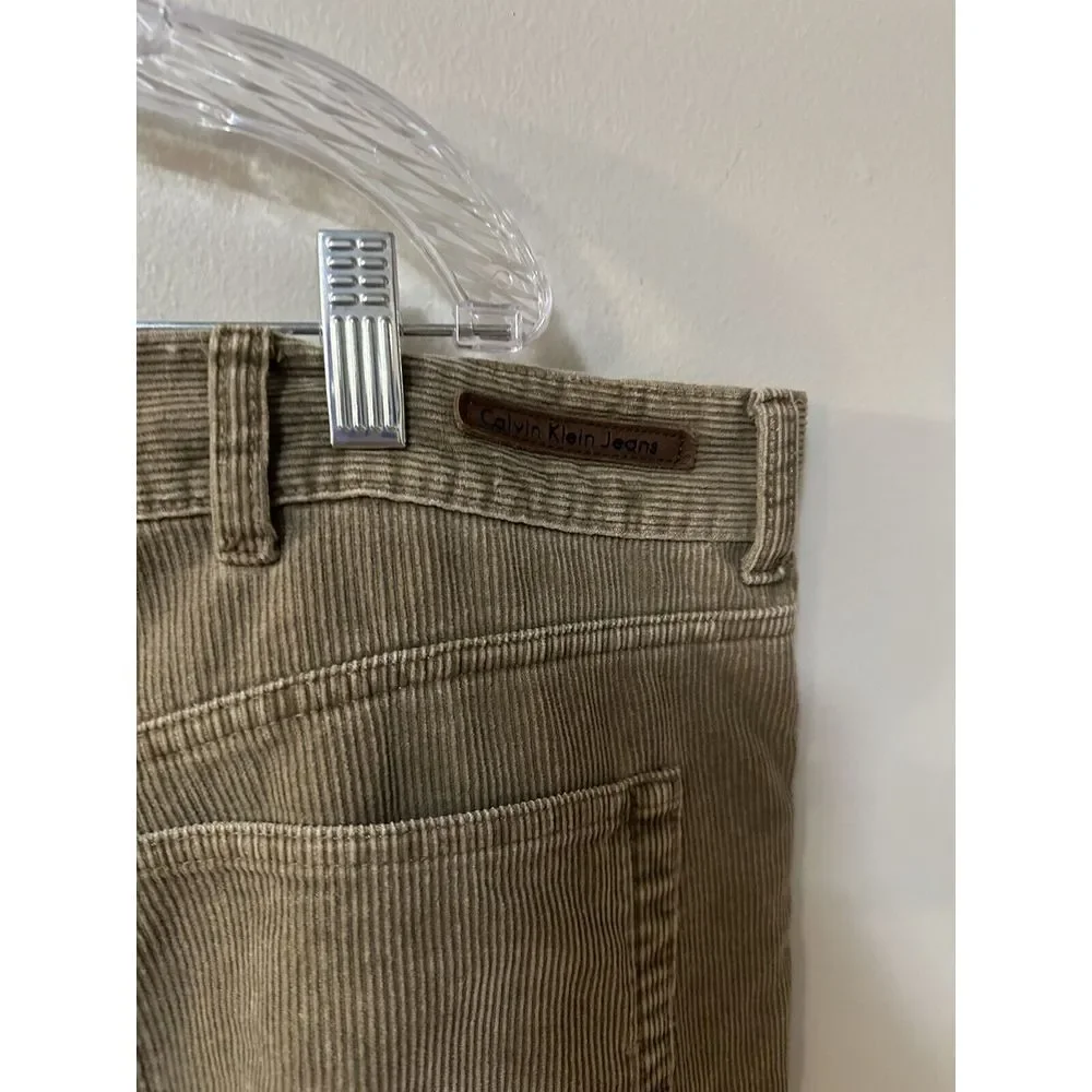 Calvin Klein Jeans Corduroy Mens Pants Jeans 42x27 - Picture 10 of 10
